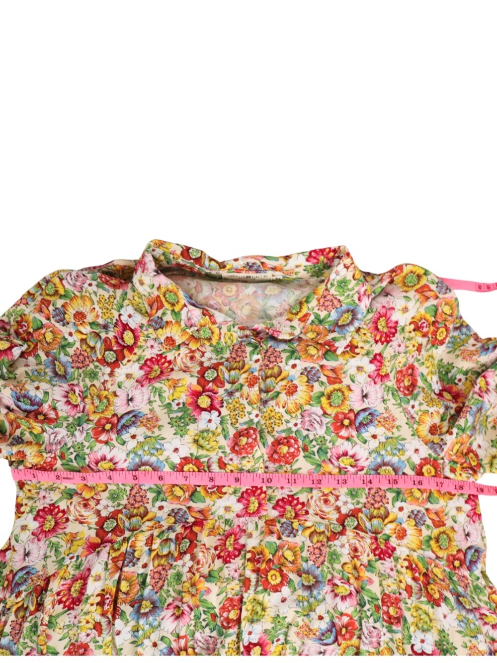 Natural Life Floral High Low Maxi Dress M Multicolor Boho - Picture 4 of 7